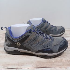 Columbia Techlite Hiking Trail Shoe Low Top Grey Gray Women's Size 8.5